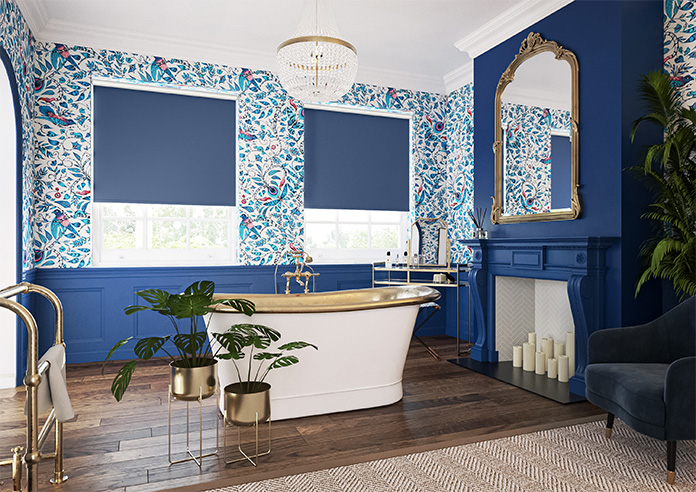 Rimini (FR Blackout), Lapis Lazuli - Roller Blind - Image 7